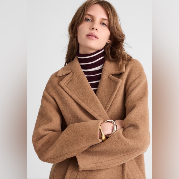 Madewell Alonzo Coat - Camel - Size XS - Picture 5 of 7